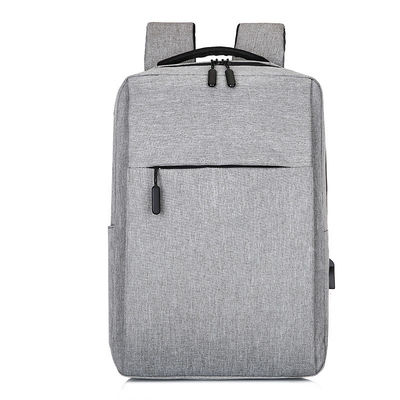 Logotipo personalizado Estilo de moda Viajes Bolso escolar y universitario Bolso portátil USB inteligente para computadora
