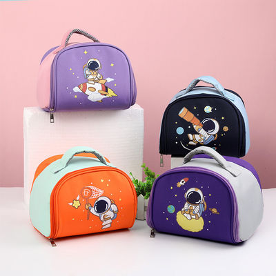 Comida dibujos animados Niños Frío Bolsas de comida Bolsa térmica portátil para chicas Bolsa de aislamiento