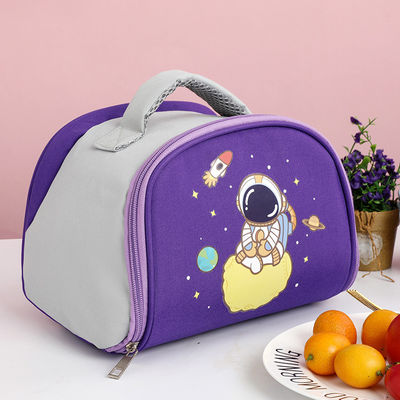 Comida dibujos animados Niños Frío Bolsas de comida Bolsa térmica portátil para chicas Bolsa de aislamiento