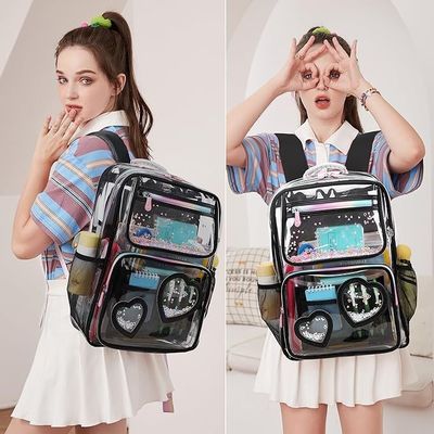 Material de revestimiento de poliéster Bolsas de viaje al aire libre de moda para estudiantes universitarios de secundaria
