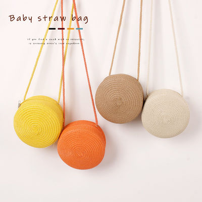 Bolso de playa unisex de tendencia retro Bolso de mano de paja tejida para bolsos de cuerpo cruzado de gran capacidad