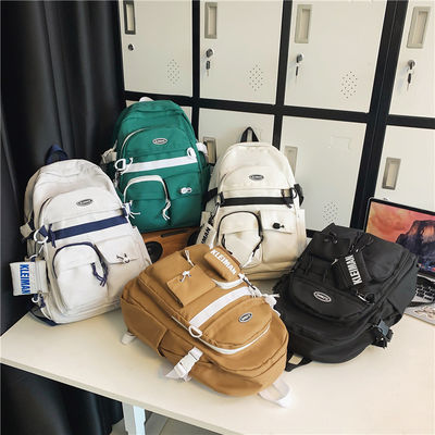 Mochila Bolsa escolar de poliéster impermeable personalizada para estudiantes Capacidad inferior a 21 litros