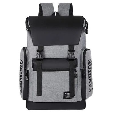 Mochila impermeable de 20 a 39 litros con impresión de logotipo y diseño de estilo universitario