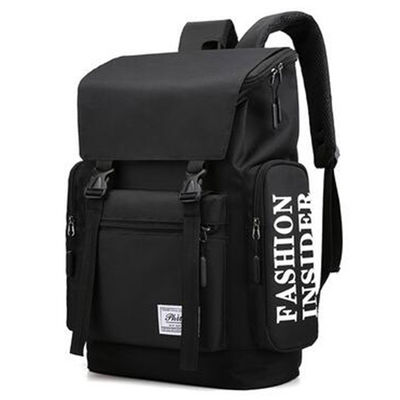 Mochila impermeable de 20 a 39 litros con impresión de logotipo y diseño de estilo universitario