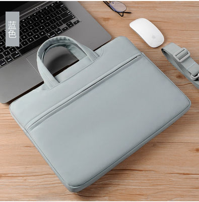 Bolso portátil de computadora de lienzo de color personalizado portátil impermeable bolsos de negocios