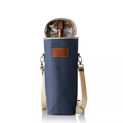 Bolsa de refrigeración de botellas de vino aislada de neopreno para viajes y conservación convenientes