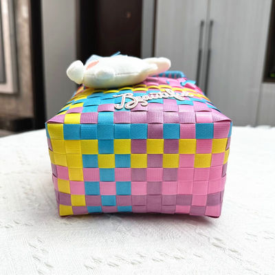 Colorido Niños Mini Almacenamiento de Tiendas Cesta de juguetes Plegable Bolso portátil personalizado
