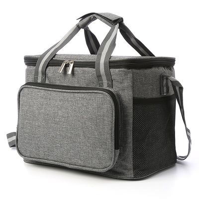 Preservación de alimentos Revestimiento impermeable aislado Preparación de comidas para mujeres Bolsa de almuerzo Bento Tote con logotipo personalizado