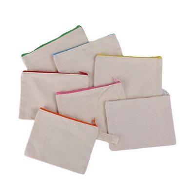 La organización de bolsas se hace fácil con bolsas de joyería de lona de algodón natural