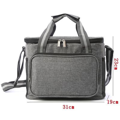Preservación de alimentos Revestimiento impermeable aislado Preparación de comidas para mujeres Bolsa de almuerzo Bento Tote con logotipo personalizado