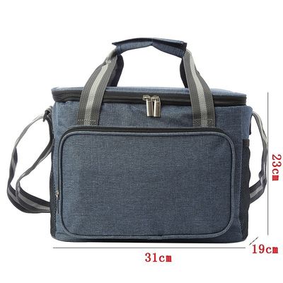 Preservación de alimentos Revestimiento impermeable aislado Preparación de comidas para mujeres Bolsa de almuerzo Bento Tote con logotipo personalizado