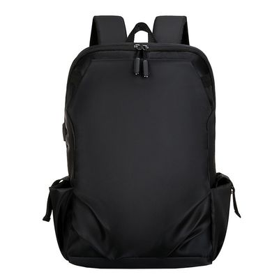 Mochila portátil Oxford con puerto de carga USB e intercalado de computadora para viajes de negocios
