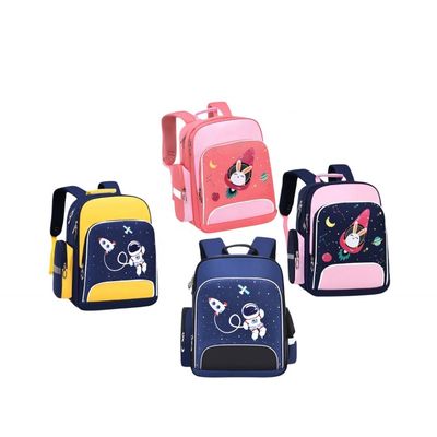 Logotipo personalizado Impresión Mochila de tela de Oxford 2023 Mochila a prueba de agua Bolsas escolares para niñas
