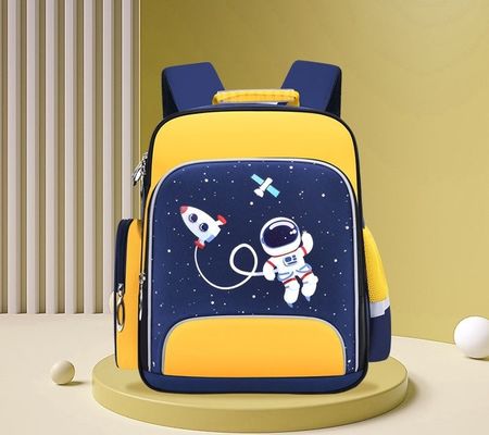 Logotipo personalizado Impresión Mochila de tela de Oxford 2023 Mochila a prueba de agua Bolsas escolares para niñas