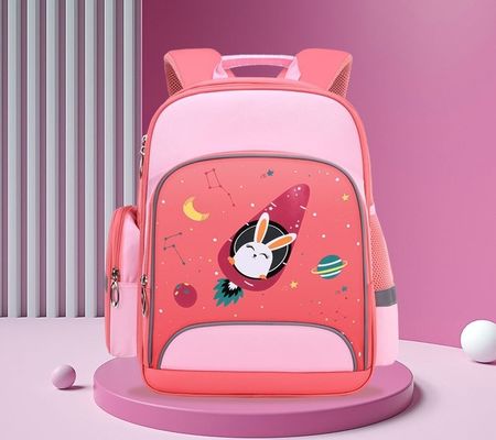 Logotipo personalizado Impresión Mochila de tela de Oxford 2023 Mochila a prueba de agua Bolsas escolares para niñas
