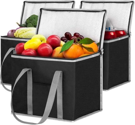 Comida Logotipo personalizado Bolsa de comida reutilizable Frescor aislado Bolsa de leche para bebés para comprar comestibles