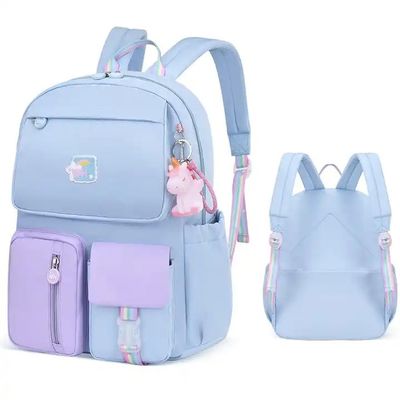 Hermosa Mochila de lona personalizada de moda para chicas de vuelta a la escuela de moda