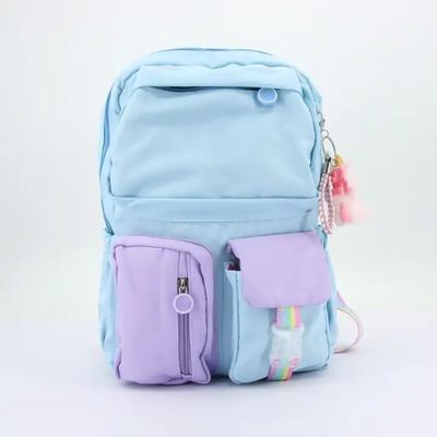 Hermosa Mochila de lona personalizada de moda para chicas de vuelta a la escuela de moda