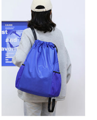 Logotipo personalizado Acceptado Bolso escolar Mochila de cuerda para gimnasio Viajes Natación en la playa