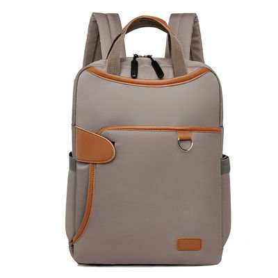 Logotipo personalizado de patrón sólido portátil mochila de negocios para diseñador personalizado de computadora