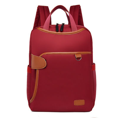 Logotipo personalizado de patrón sólido portátil mochila de negocios para diseñador personalizado de computadora