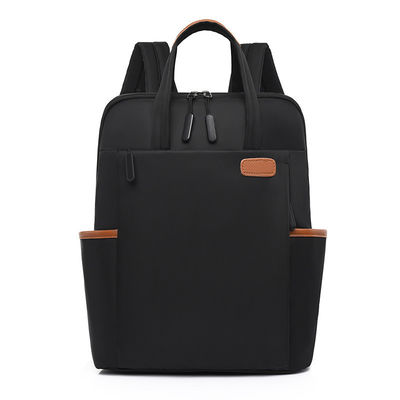 Logotipo personalizado de patrón sólido portátil mochila de negocios para diseñador personalizado de computadora