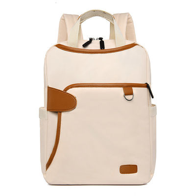 Logotipo personalizado de patrón sólido portátil mochila de negocios para diseñador personalizado de computadora