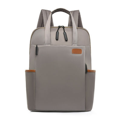 Logotipo personalizado de patrón sólido portátil mochila de negocios para diseñador personalizado de computadora