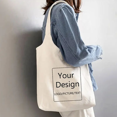 Moda estilo logotipo personalizado bolsa de compras de comestibles con material de revestimiento de poliéster