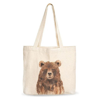 Moda estilo logotipo personalizado bolsa de compras de comestibles con material de revestimiento de poliéster