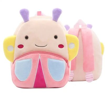 Dibujos animados en 3D personalizados de peluche para niños Mochilas de animación para niños