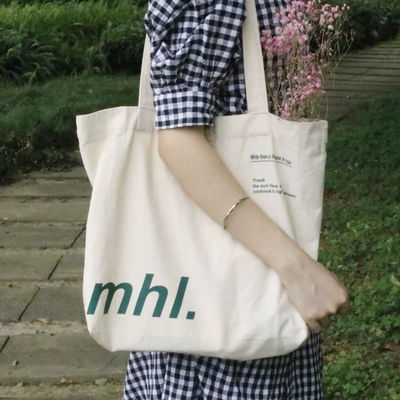 Fabricantes de bolsas de algodón Logotipo personalizado para bolsas de lona reutilizables