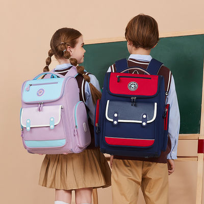 Bolso escolar de estilo británico Bolsos de libros de moda multifunción personalizados para la vida escolar diaria