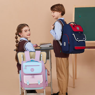 Bolso escolar de estilo británico Bolsos de libros de moda multifunción personalizados para la vida escolar diaria