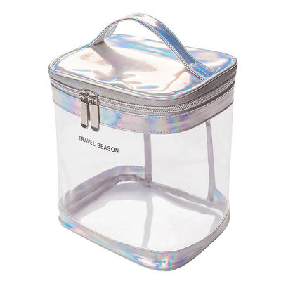 Bolso de maquillaje de viaje transparente