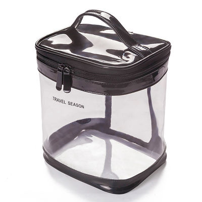 Bolso de maquillaje de viaje transparente