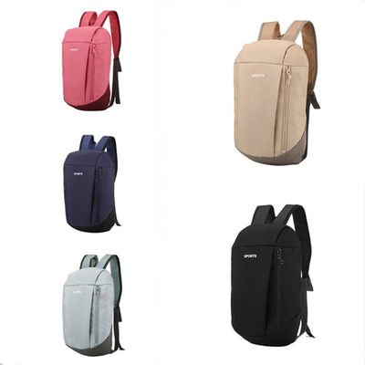 Mochila portátil de negocios impermeable para hombres con patrón sólido e intercalado de computadora