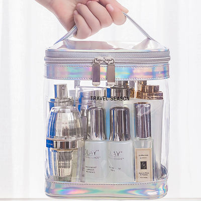 Bolso de maquillaje de viaje transparente