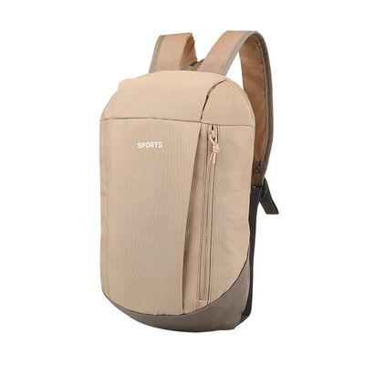Mochila portátil de negocios impermeable para hombres con patrón sólido e intercalado de computadora