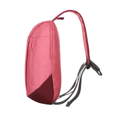 Mochila portátil de negocios impermeable para hombres con patrón sólido e intercalado de computadora