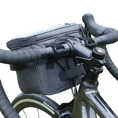 Bolso de manivela de bicicleta unisex para exteriores Bolso de bicicleta a prueba de agua para bolso delantero transpirable