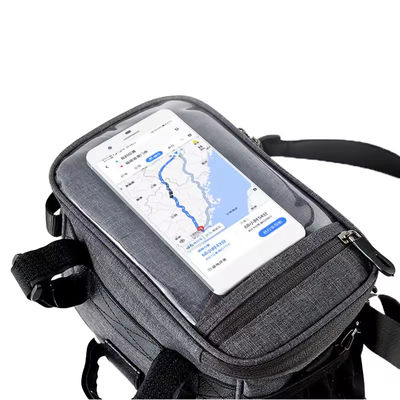 Bolso de manivela de bicicleta unisex para exteriores Bolso de bicicleta a prueba de agua para bolso delantero transpirable
