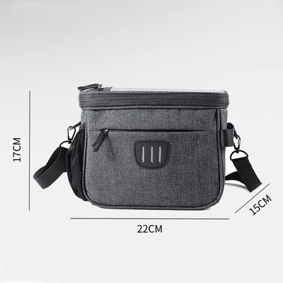 Bolso de manivela de bicicleta unisex para exteriores Bolso de bicicleta a prueba de agua para bolso delantero transpirable