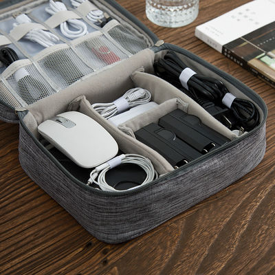 Bolso cosmético de Oxford colgante de color personalizado Kit de artículos esenciales para viajes para mujeres