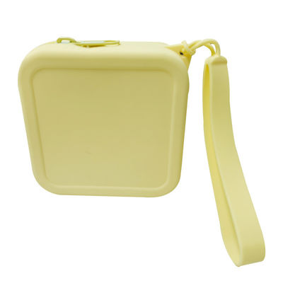 Bolso de viaje de silicona de color personalizado bolsos de moda de mano para artículos de tocador para mujeres