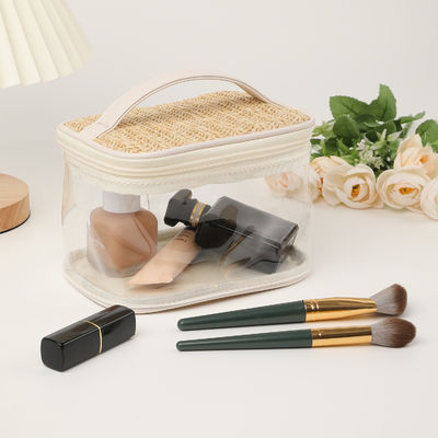 2024 Bolsa de viaje de PVC portátil de gran capacidad Bolsa de aseo cosmética para la moda