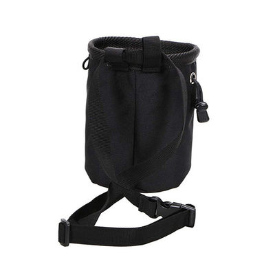 Color personalizado de cierre abierto Bouldering Chalk Bag Bucket para la escalada en roca levantamiento de pesas