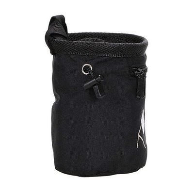 Color personalizado de cierre abierto Bouldering Chalk Bag Bucket para la escalada en roca levantamiento de pesas