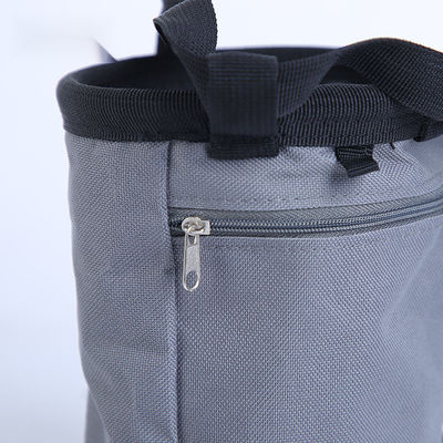 Color personalizado de cierre abierto Bouldering Chalk Bag Bucket para la escalada en roca levantamiento de pesas