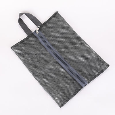 Maquillaje de malla de toque Almacenamiento de viajes Bolso de lavado de gran capacidad Bolso portátil multibolsillo de playa Bolso de natación